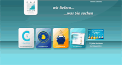 Desktop Screenshot of factotum.de