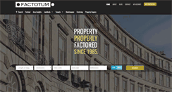 Desktop Screenshot of factotum.co.uk